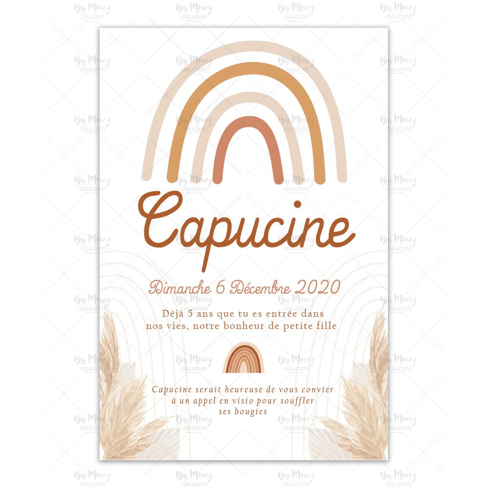Invitation Anniversaire Theme Arc En Ciel Terracotta Mmez Creazioni Invitation Anniversaire Theme Arc En Ciel Terracotta Mmez Creazioni