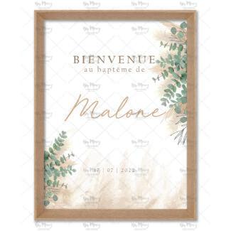 MMEZ-CREAZIONI-AFFICHE-BAPTEME-BIENVENUE-PERSONNALISE-PAMPAS-EUCALYPTUS-1