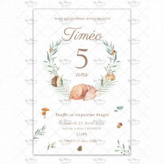 MMEZ-CREAZIONI-INVITATION-ANNIVERSAIRE-PERSONNALISEE-FORET-EPURE