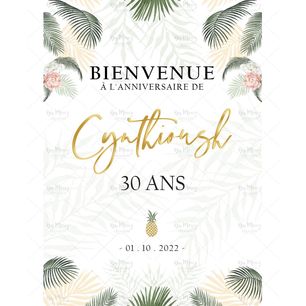 Carte Anniversaire Adulte 30 ans Design