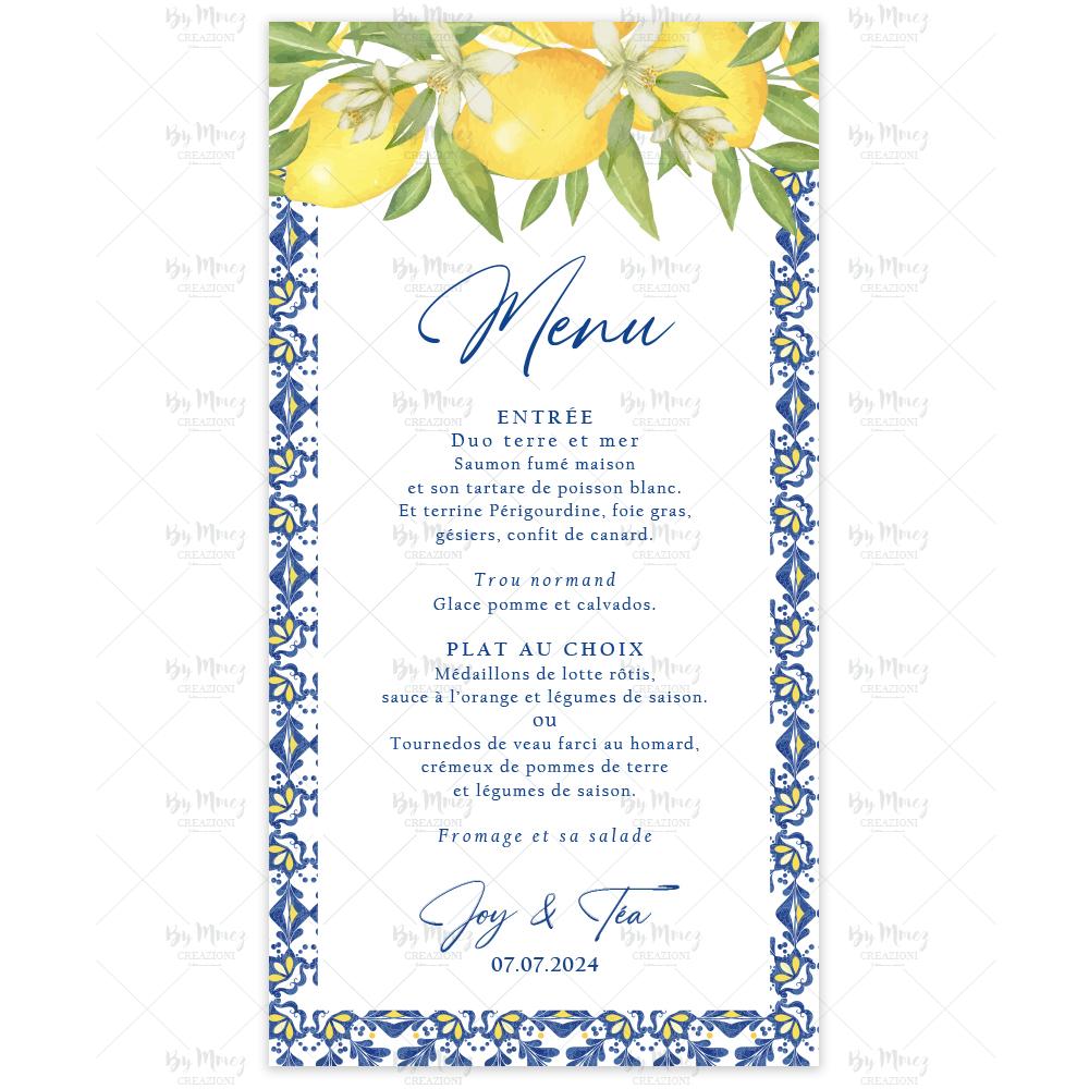 MMEZ-CREAZIONI-MENU-BAPTEME-PERSONNALISE-DOLCE-VITA-CITRON-BLEU.