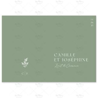 MMEZ-CREAZIONI-COUVERTURE-DE-LIVRET-THEME-EPURE-GREEN-SAUGE