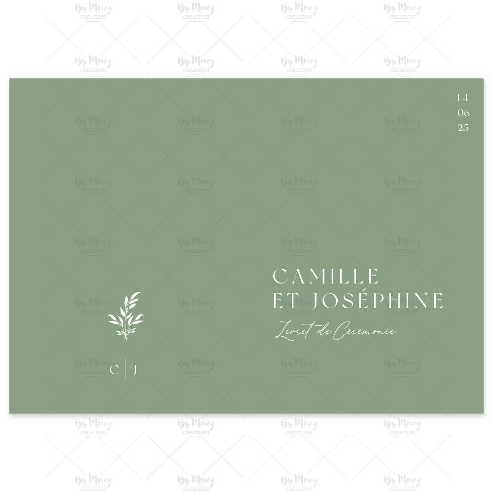MMEZ-CREAZIONI-COUVERTURE-DE-LIVRET-THEME-EPURE-GREEN-SAUGE